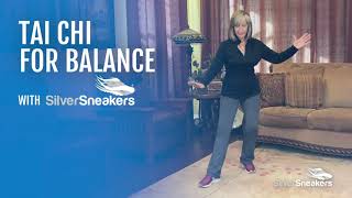 Tai Chi for Better Balance  SilverSneakers [upl. by Mollie]