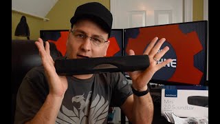 Insignia Mini Soundbar Review Great Soundbar for PCs [upl. by Berghoff]