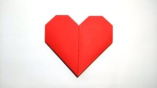 COMO HACER UN CORAZON DE PAPEL Audio Español  How to make a paper heart san valentin [upl. by Anelad]