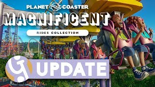 🎠 Magnificent Rides DLC Overview  Planet Coaster [upl. by Zoubek495]