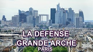 LA DEFENSE  GRANDE ARCHE  PARIS 4K [upl. by Anelyak]