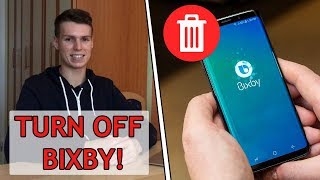 How to Disable BIXBY ON ANY Samsung Galaxy S9 S9 Plus Note 9 Note 8 [upl. by Nahgiem]