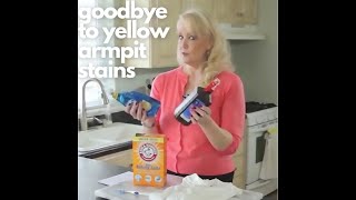 Goodbye to Yellow Armpit Stains [upl. by Palmore272]