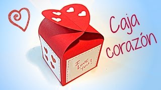 Cómo hacer cajas de regalo fácil Manualidades para San Valentín [upl. by Hawger596]