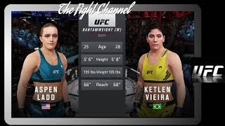 Aspen Ladd vs Ketlen Vieira [upl. by Lyons]