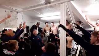 Chorley FC Players Singing Someone Like You After Beating Derby County [upl. by Huntley]