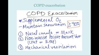 COPD Exacerbation  CRASH Medical Review Series [upl. by Schoof]