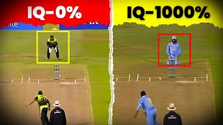 MS Dhoni High IQ Mastermind Moments  TFVCricket [upl. by Aneek]