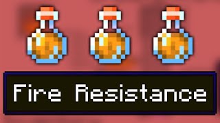 How to make a Potion of Fire Resistance in Minecraft [upl. by Georgiana]