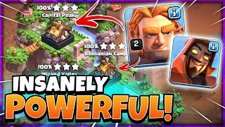 Best Clan Capital Hall Level 3 Attack Strategies Clash of Clans [upl. by Marty]