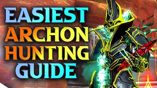 WARFRAME Archon Hunt Made Easy [upl. by Wattenberg]