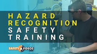 Hazard Recognition Safety Training from SafetyVideoscom [upl. by Yraeht]