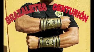 COMO HACER LOS BRAZALETES DE CENTURIÓN ROMANO ROMAN CENTURION BRACELETS [upl. by Pirri413]