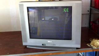 SANYO TV Flat Screen Stereo w Remote control [upl. by Dougall]