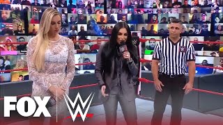 Charlotte Flair apologizes for attacking referee demands apology back  MONDAY NIGHT RAW [upl. by Seravaj]