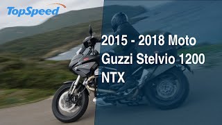 2015  2018 Moto Guzzi Stelvio 1200 NTX [upl. by Annoled]