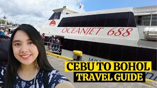 ENG SUB How to TRAVEL TO BOHOL FROM CEBU [upl. by Moorish]