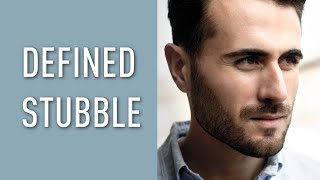 DEFINED STUBBLE Tutorial  Panasonic ERGB96 Beard Trimmer [upl. by Aliab]