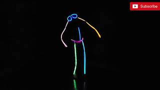 Family Fun Glow Stick Dance  Kids Songs [upl. by Joris514]