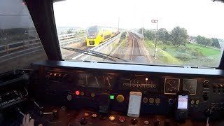 Train Drivers POV Hoofddorp Opstel  Schiphol  Enschede ICM 2017 [upl. by Hound]