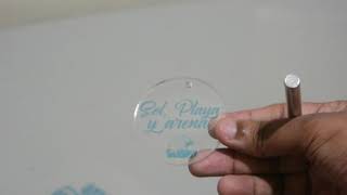 Vinil adhesivo transparente inkjet [upl. by Dorene889]