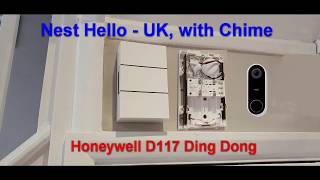 Nest Hello with Chime  UK  Honeywell D117 [upl. by Pero]