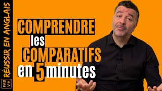 🇬🇧Comprendre le COMPARATIF en ANGLAIS en 5 MINUTES🧭 [upl. by Eli]