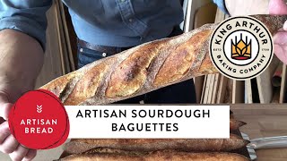 Artisan Sourdough Baguettes [upl. by Mashe]