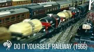 Do It Yourself Railway Model Trains 1966  British Pathé [upl. by Itnava38]