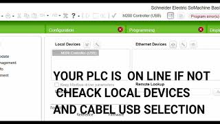 HOW TO UPLOAD PROGRAM IN SCHNEIDER PLC TM200 UPLOAD AND DOWNLOAD TM200PLC [upl. by Jecon]