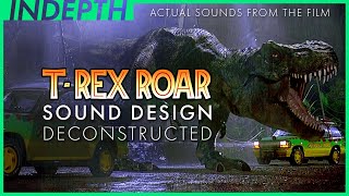 Jurassic Park TRex sound design explained by Gary Rydstrom [upl. by Maletta846]