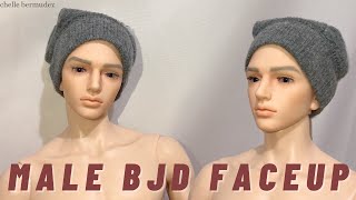 Subtle Male BJD Custom Faceup  14 Ball jointed doll Iplehouse FID Edan [upl. by Argus828]