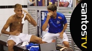 Argentinos ensinam Neymar a dançar a Cúmbia [upl. by Noach]