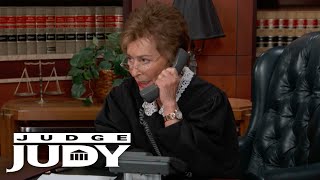 Judge Judy Makes a Phone Call to Decide This Case [upl. by Atekihs310]