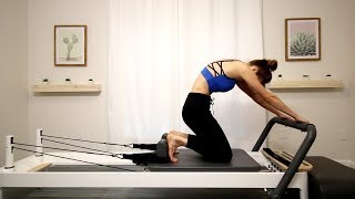 Pilates Reformer Beginner Class [upl. by Enohs312]