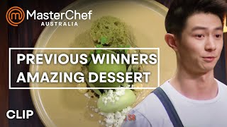 Reynold Poernomos Dessert Challenge  MasterChef Australia  MasterChef World [upl. by Dewar]