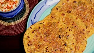 Missi Roti Recipe  Punjabi Style Roti Recipe – Indian Flatbread  Ruchis Kitchen [upl. by Bunch]