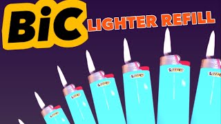 How To Refill A BIC lighter [upl. by Trinity]