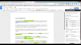 Haciendo resúmenes y esquemas con Google Apps [upl. by Azaria]