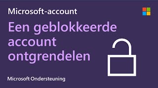 Een geblokkeerde Microsoftaccount ontgrendelen  Microsoft [upl. by Miki]