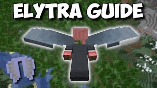 How To Get amp Use ELYTRA In Minecraft  The Ultimate Elytra Guide [upl. by Niret]