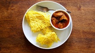 How to make Roti Jala NetLacy Pancake [upl. by Ahcilef]