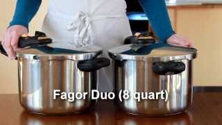 How to Use a Pressure Cooker Fagor Duo [upl. by Eednac]