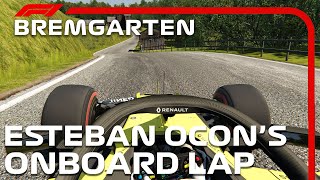 F1 2020 Bremgarten Circuit 1954  Esteban Ocon Onboard  Assetto Corsa [upl. by Ahsinrev885]