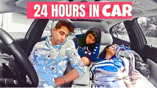 LIVING IN MY CAR FOR 24 HOURS Challenge  Rimorav Vlogs [upl. by Rothstein]