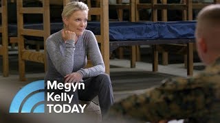 A Rare Look Inside A Marine Combat Training Camp At Camp Lejeune  Megyn Kelly TODAY [upl. by Rhyner]