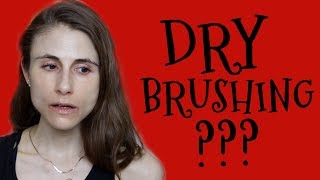 DRY BRUSHING THE SKIN VLOGMAS 2018 DAY 21 DR DRAY [upl. by Annabel475]