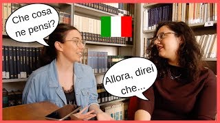 Italian conversation teaching abroad language apps nonnative teachers ita audio [upl. by Carley]