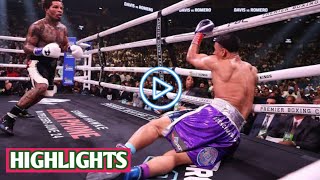 Gervonta Davis vs Rolando Romero full fight  davis vs romero highlights [upl. by Artenehs]