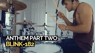 Anthem Part Two  blink182  Drum Cover [upl. by Shellie51]